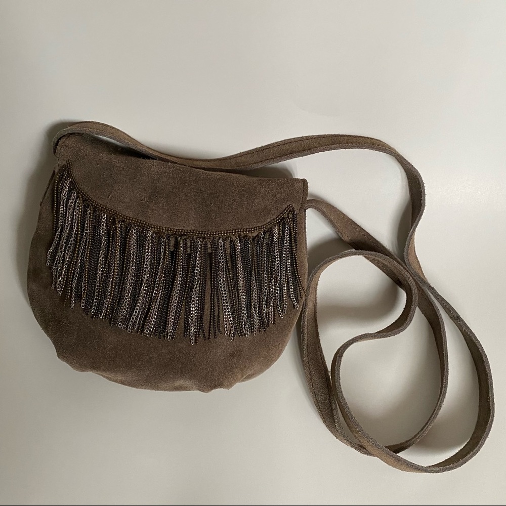 Lucky Brand Small Suede Bag